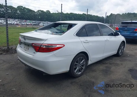 2016 Toyota Camry Se из США, поврежденный, VIN 4T1BF1FK2GU127899